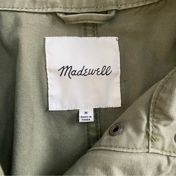 Madewell Passage Jacket in Desert Olive - Picture 14 of 16